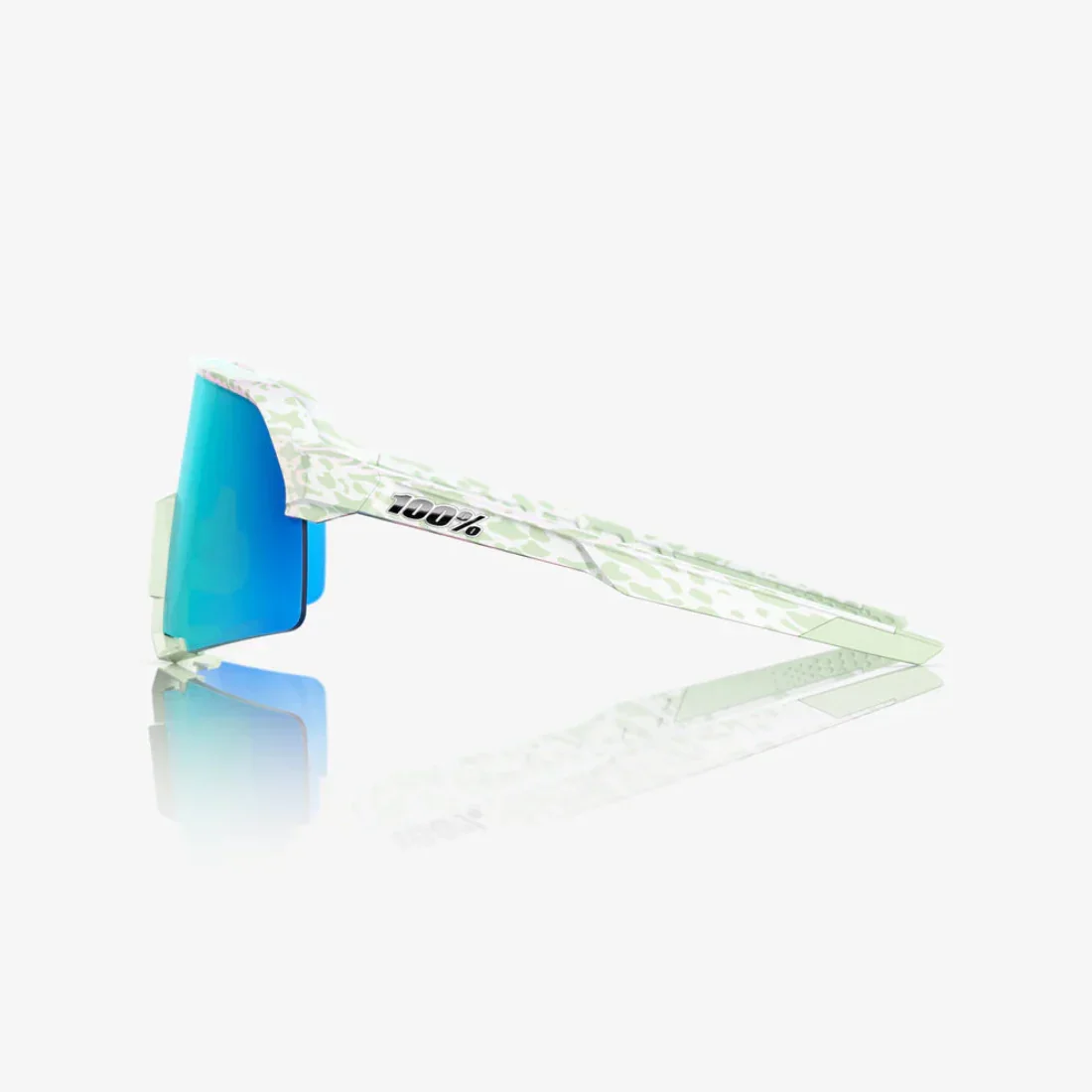 100% S3 LE Elly De La Cruz Sunglasses - Blue Topaz Mirror Lens - Image 3