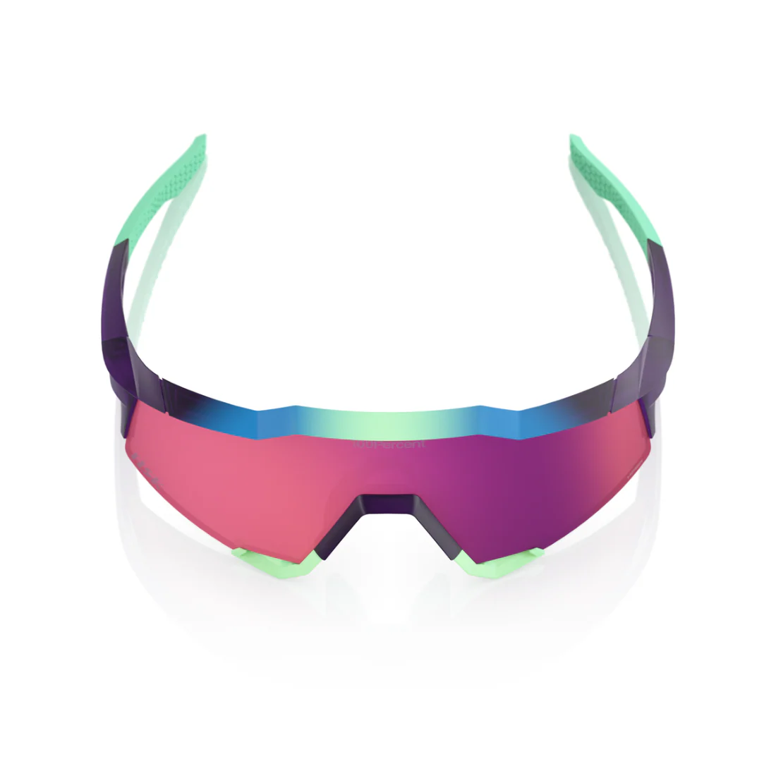 100% SPEEDCRAFT HSK Electric Purple - HiPER Dark Purple Mirror Lens - Image 4