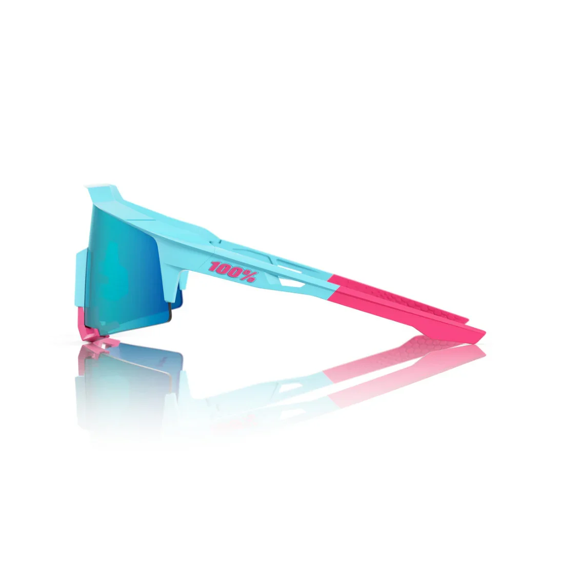 100% Speedcraft LE Tatis 4 Soft Tact Blue - Blue Topaz Mirror Lens - Image 3