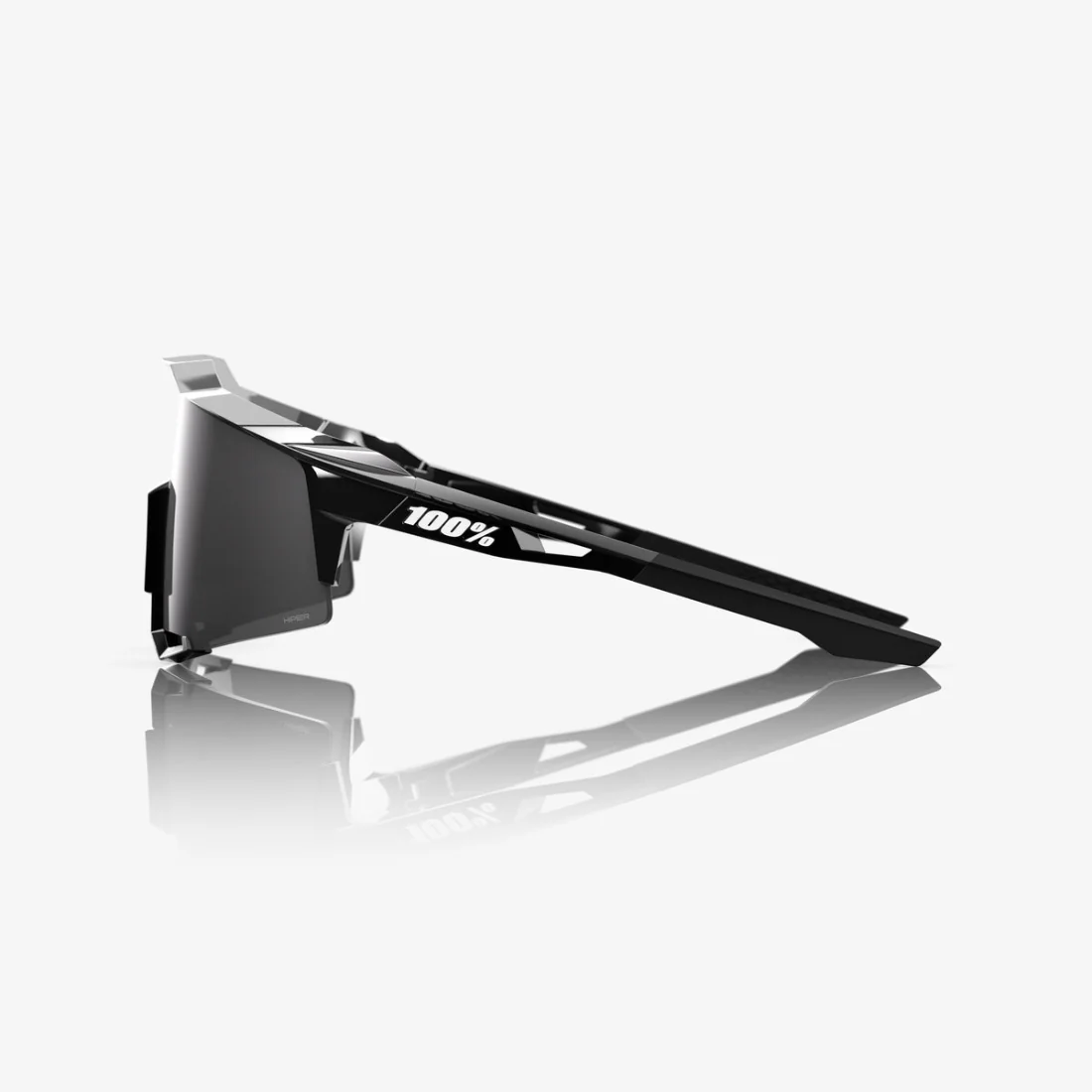 100% SPEEDCRAFT Soto 1 Polished Black Chrome - HiPER Mercury Mirror Lens - Image 2