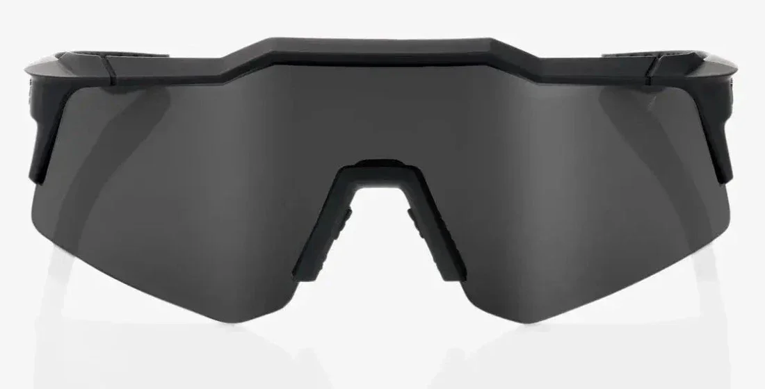 100% SPEEDCRAFT XS Soft Tact Black - Smoke Multilayer Mirror Lens - Image 3