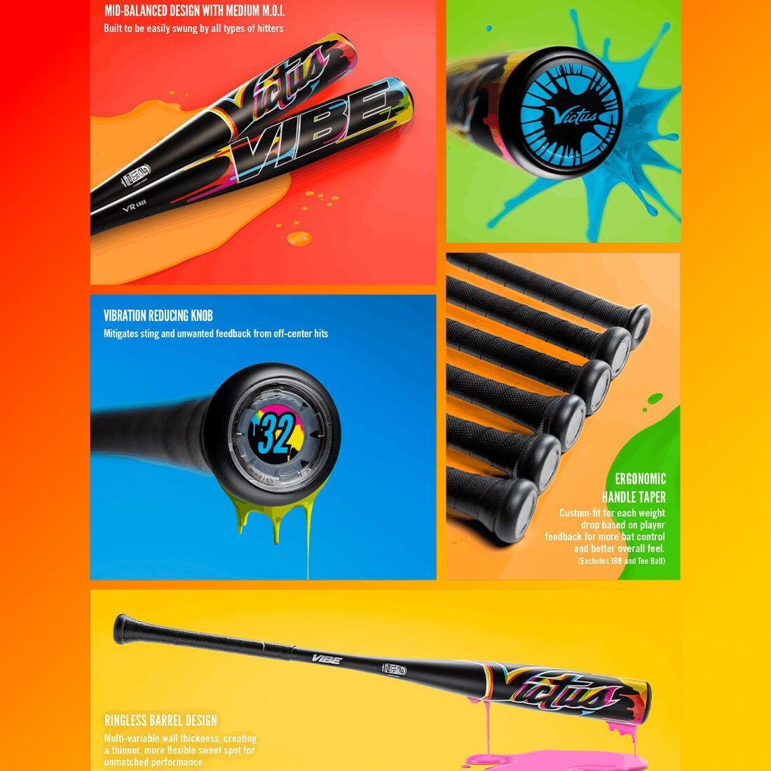 2023 Victus Vibe (-10) 2 3/4" USSSA Baseball Bat: VSBVIB10 - Image 4