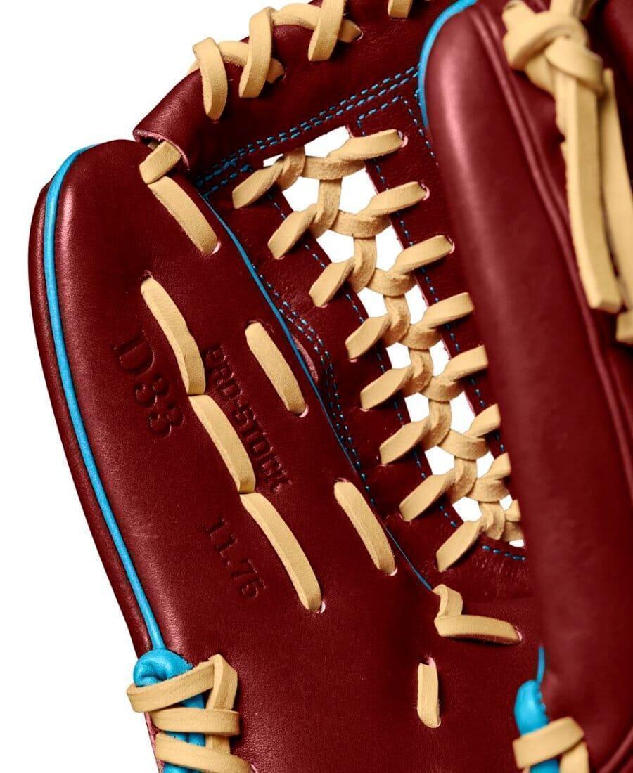2024 Winter Wilson A2000 D33 11.75" Pitcher's Baseball Glove: WBW1025251175 - Image 7