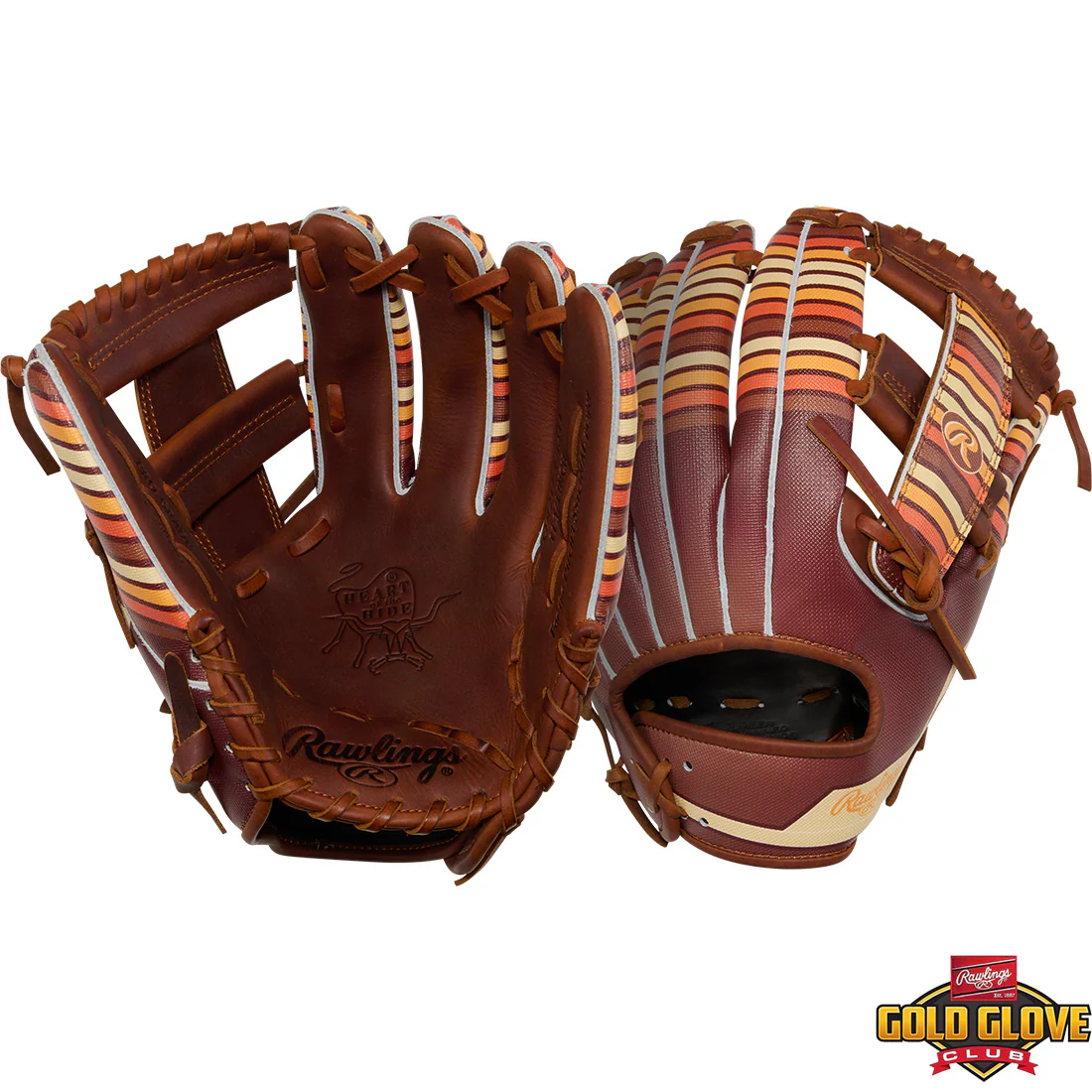 2025 Rawlings Heart of the Hide RGGC December 11.75" Infield Baseball Glove: PROR2175-13TI - Image 5