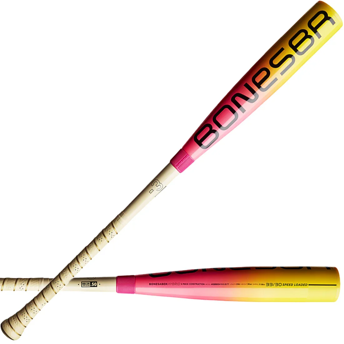 2025 Warstic Tropical Thunder Bonesaber Hybrid BBCOR Baseball Bat: MBBSRHB25TT - Image 2