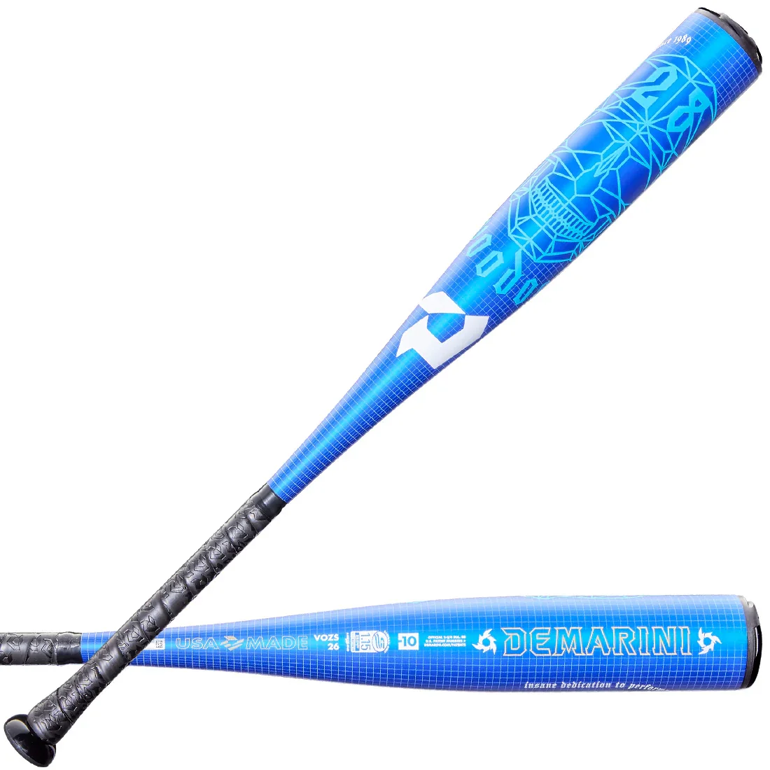 2026 DeMarini Voodoo One 2 3/4" USSSA Baseball Bat: -10, -8, -5 - Image 2