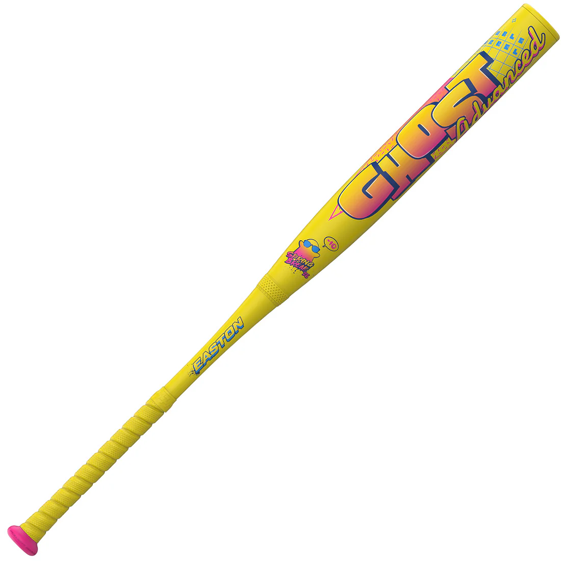 2026 Easton Ghost Advanced "Spring Break" Yellow Limited Edition Fastpitch Softball Bat: -11, -10 - Image 3