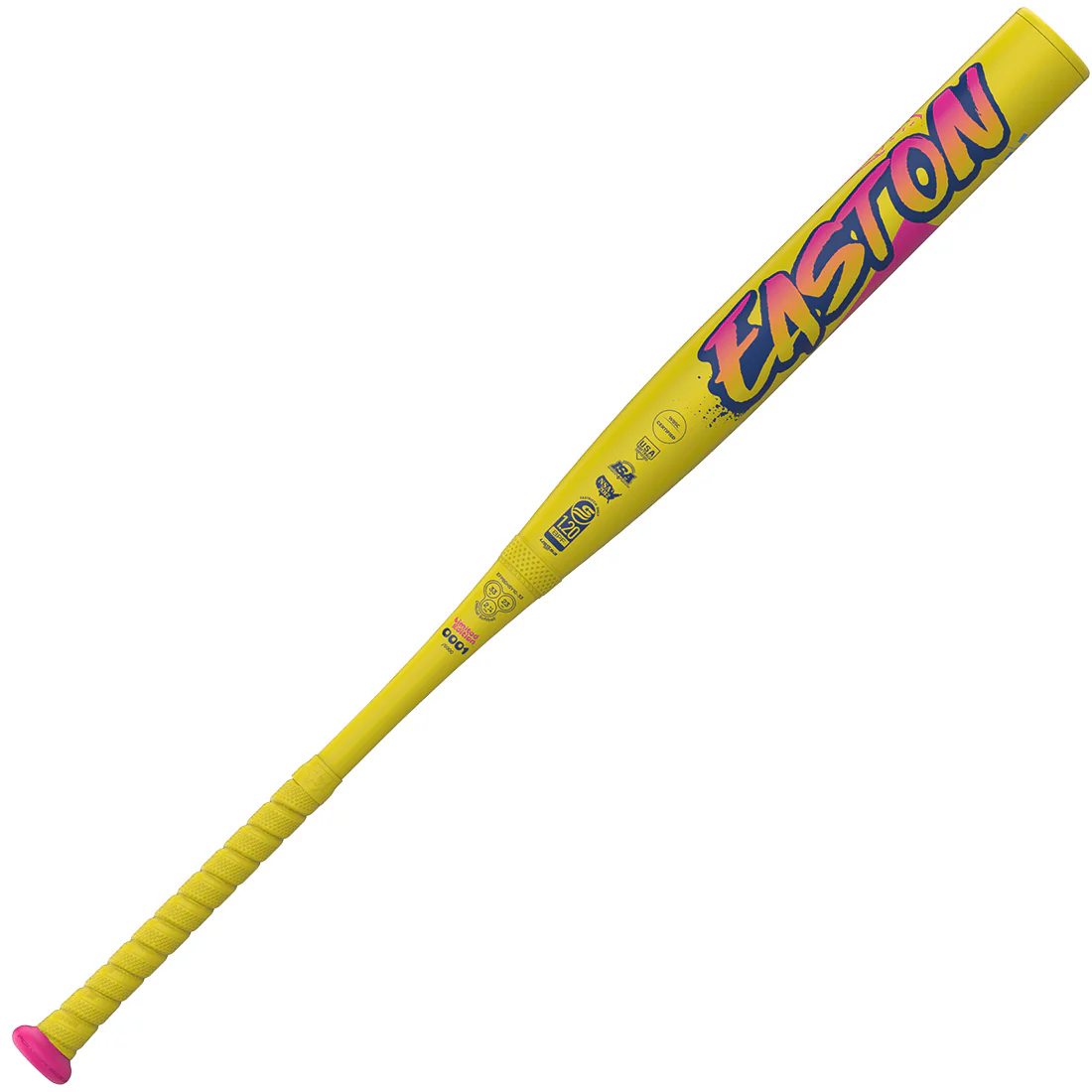 2026 Easton Ghost Advanced "Spring Break" Yellow Limited Edition Fastpitch Softball Bat: -11, -10 - Image 4