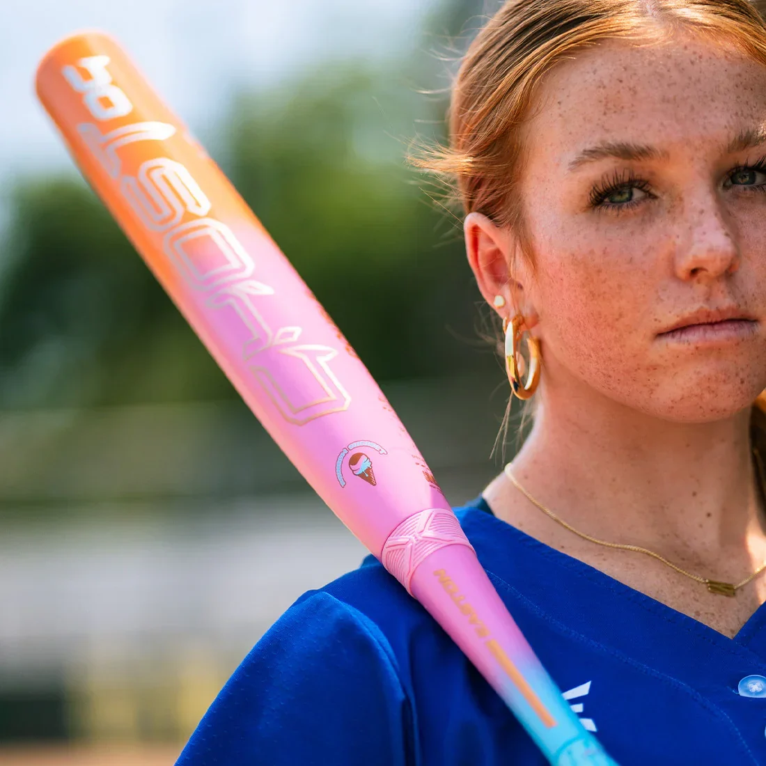 2025 Easton Ghost OG Rainbow Sherbet Fastpitch Softball Bat: -11, -10 - Image 7