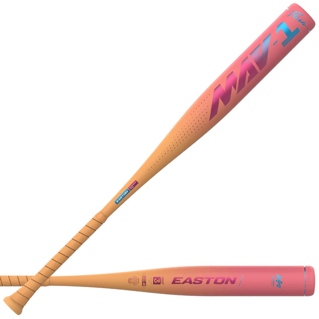 2026 Easton Mav1 Flash (-3) BBCOR Baseball Bat: EBB6M1F3 - Image 2