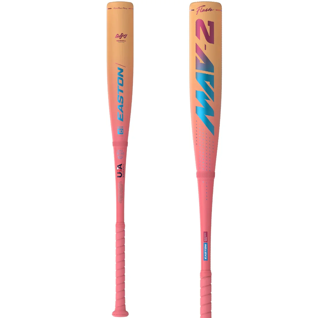 2026 Easton Mav2 Flash (-10) 2 5/8" USA Baseball Bat: EUS6M2F10