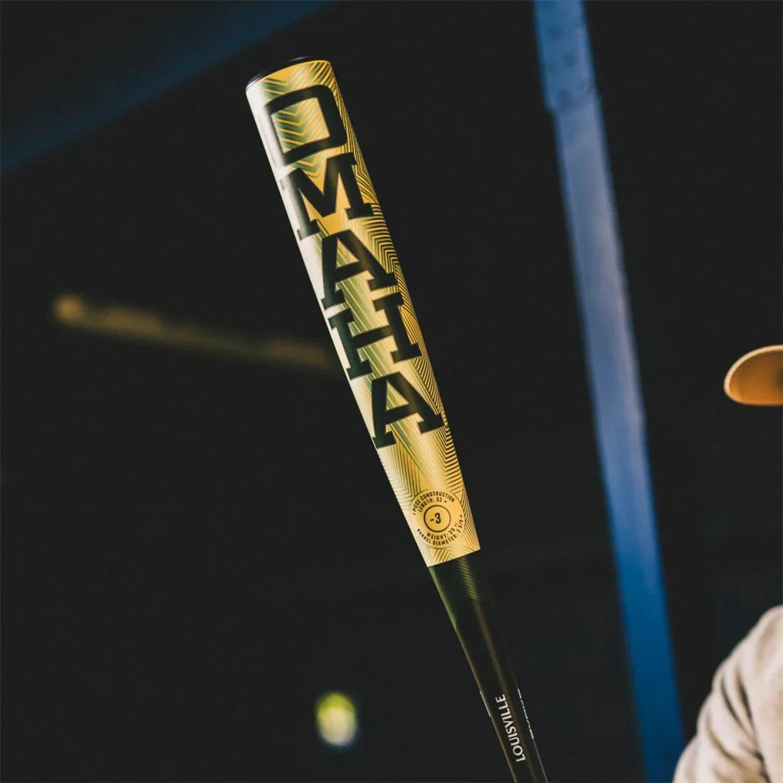 2026 Louisville Slugger Omaha (-3) BBCOR Baseball Bat: WBL4117010 - Image 2