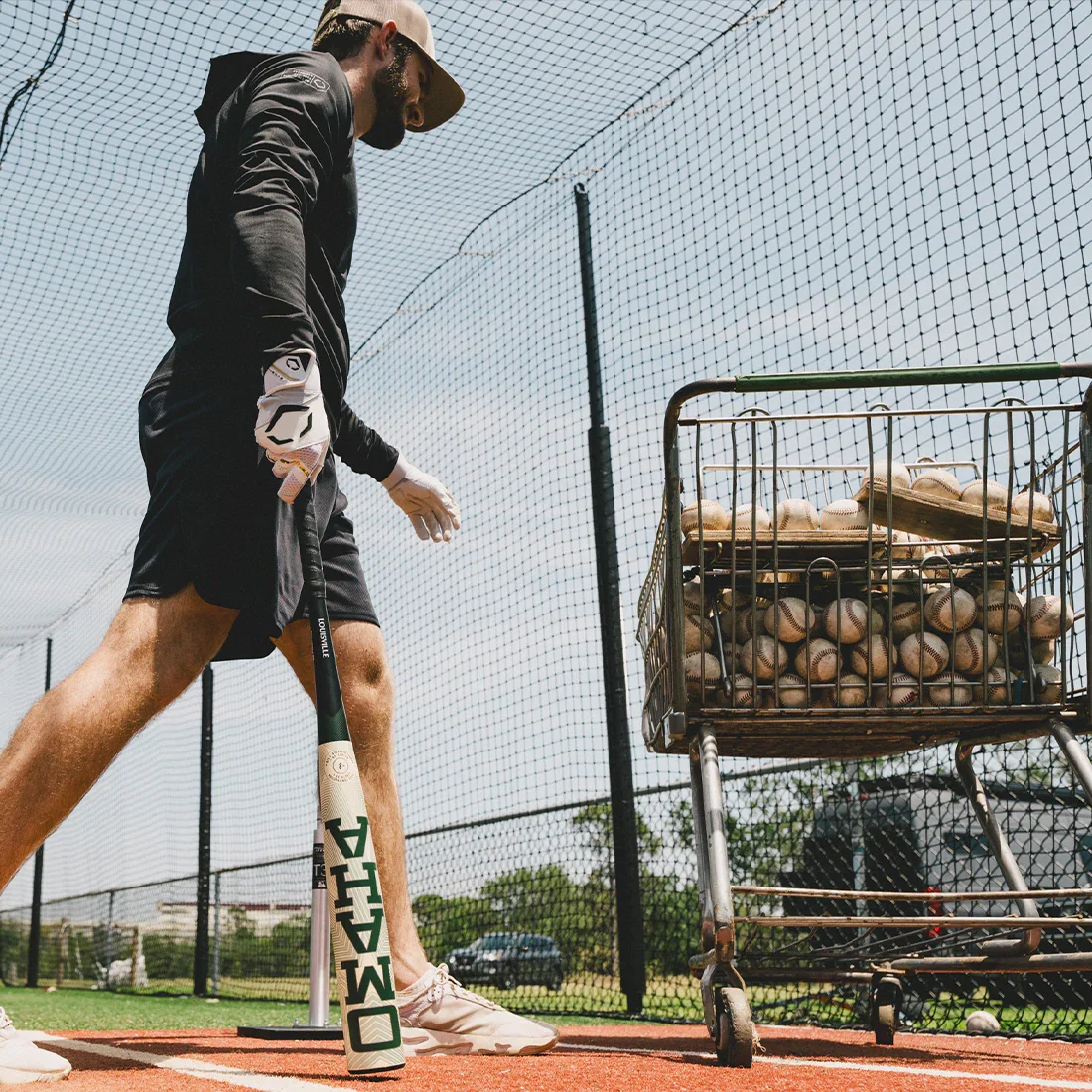 2026 Louisville Slugger Omaha (-3) BBCOR Baseball Bat: WBL4117010 - Image 3
