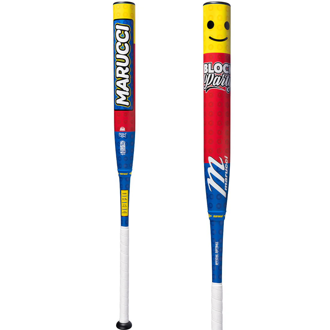 2026 Marucci Block Party 12.75" 2PC Loaded USSSA Slowpitch Softball Bat: MSPBP2LU