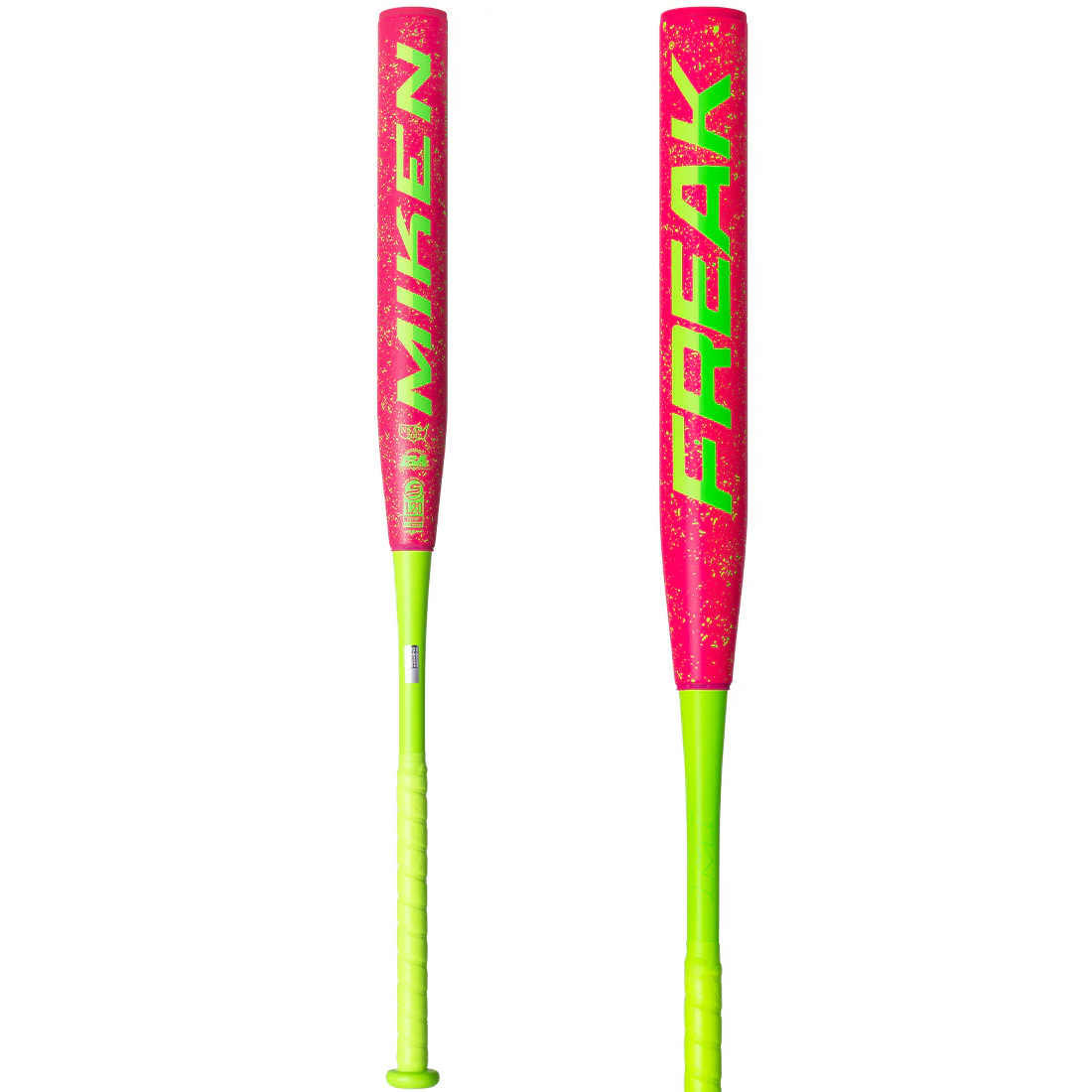 2026 Miken Freak "Splatter Series" 13.5" 2PC Balanced USSSA Slowpitch Softball Bat: MSU6FRKB