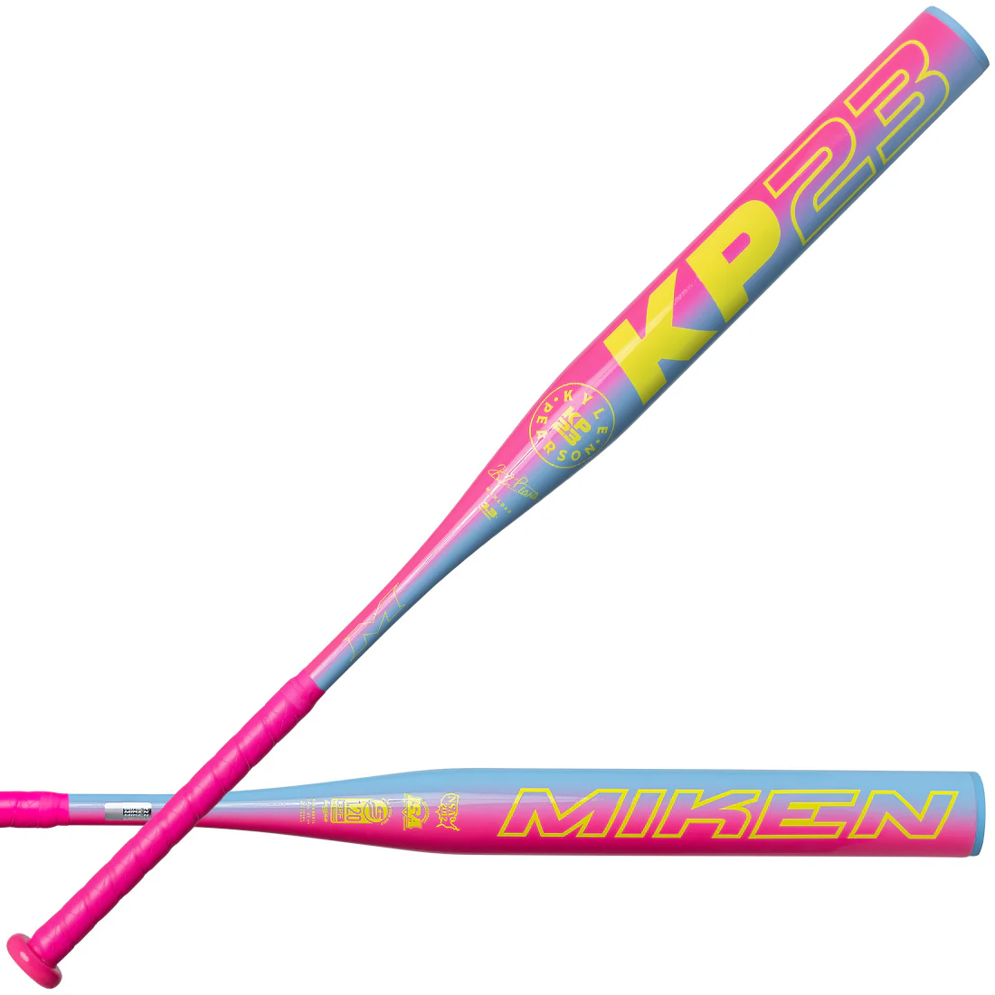 2026 Miken KP23 "Neon" 13" 1-Piece Maxload USSSA Slowpitch Softball Bat: MSU6NKP1L - Image 2