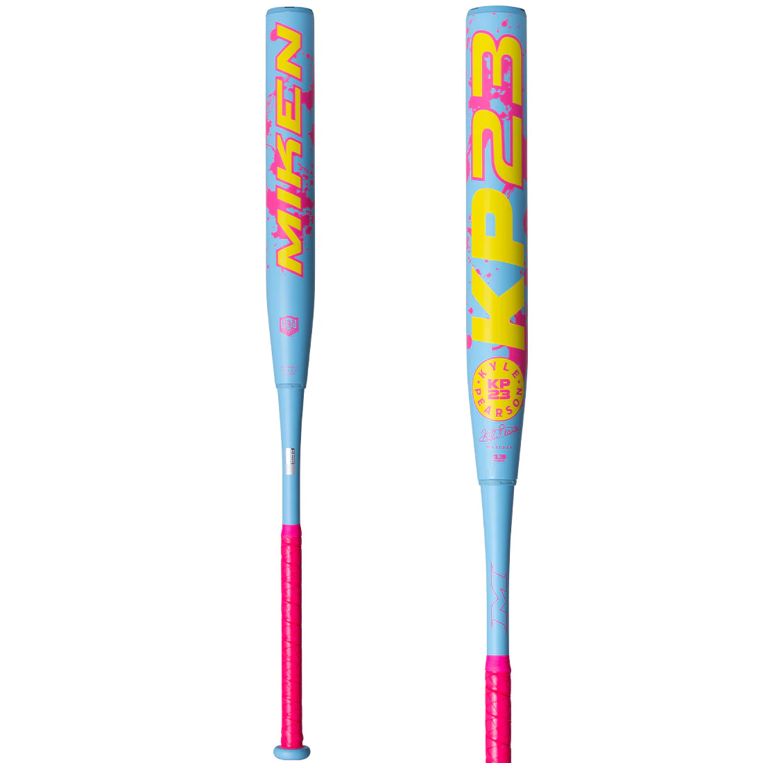 2026 Miken KP23 "Neon" 13" 2-Piece Maxload USA Slowpitch Softball Bat: MSA6NKPL