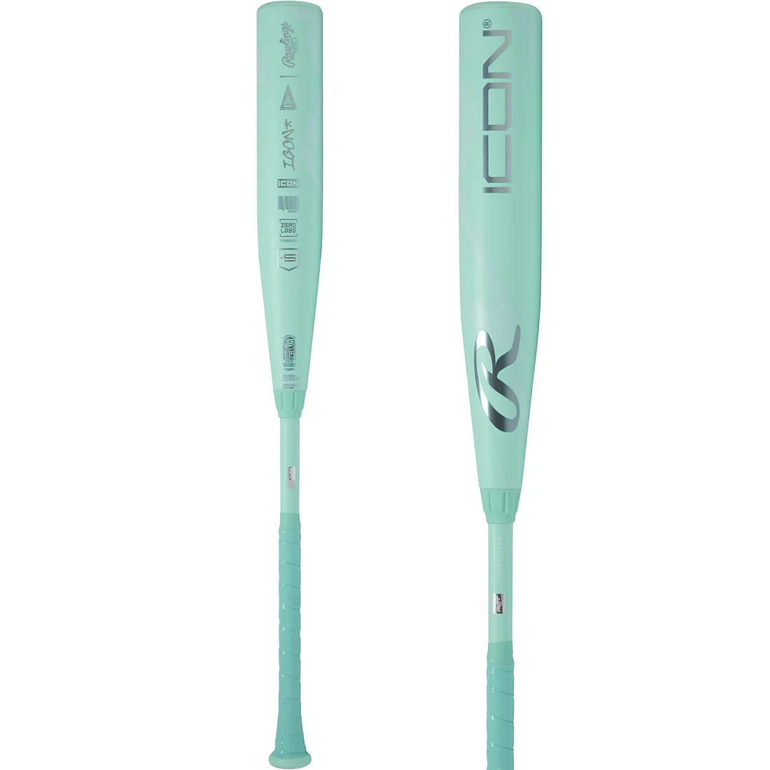 2026 Rawlings Icon 2 3/4" USSSA Baseball Bat: -10, -8, -5 - Image 9