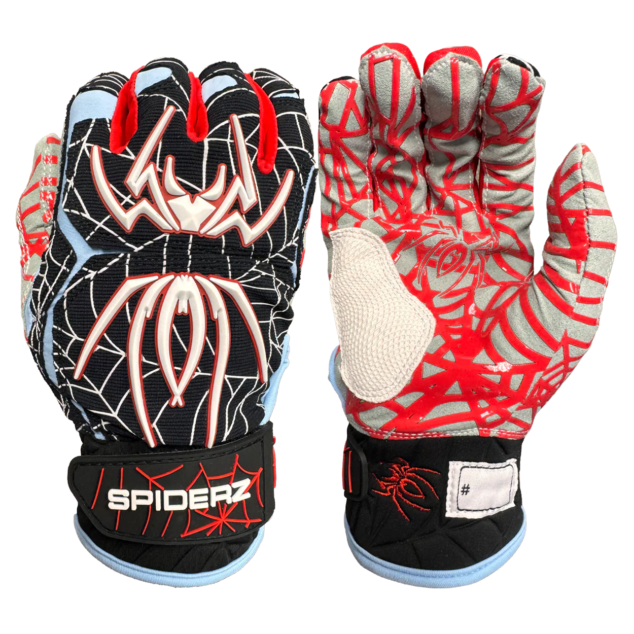 2026 Spiderz Hybrid Batting Gloves - Image 3