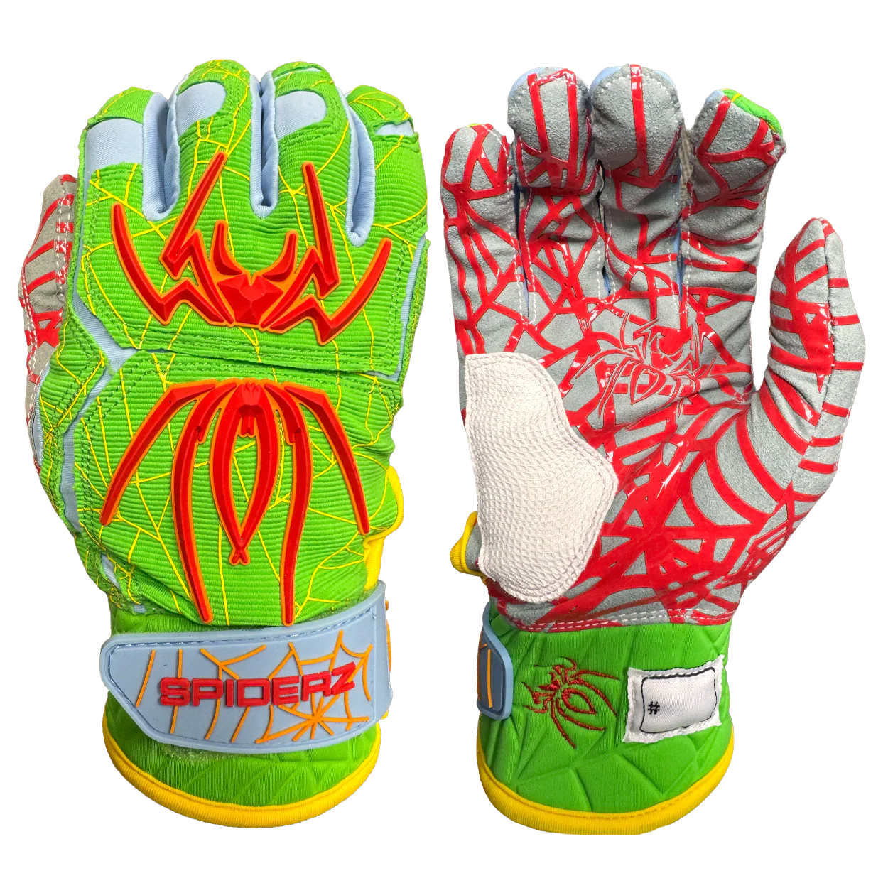 2026 Spiderz Hybrid Batting Gloves - Image 8