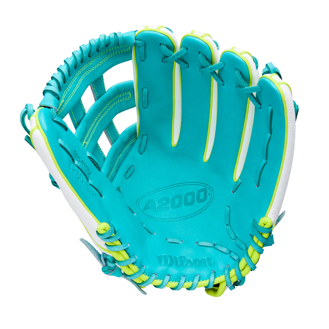 2026 Wilson A2000 FP50SS 12.25" Spring Collection Outfield Fastpitch Softball Glove: WBW1042371225 - Image 2