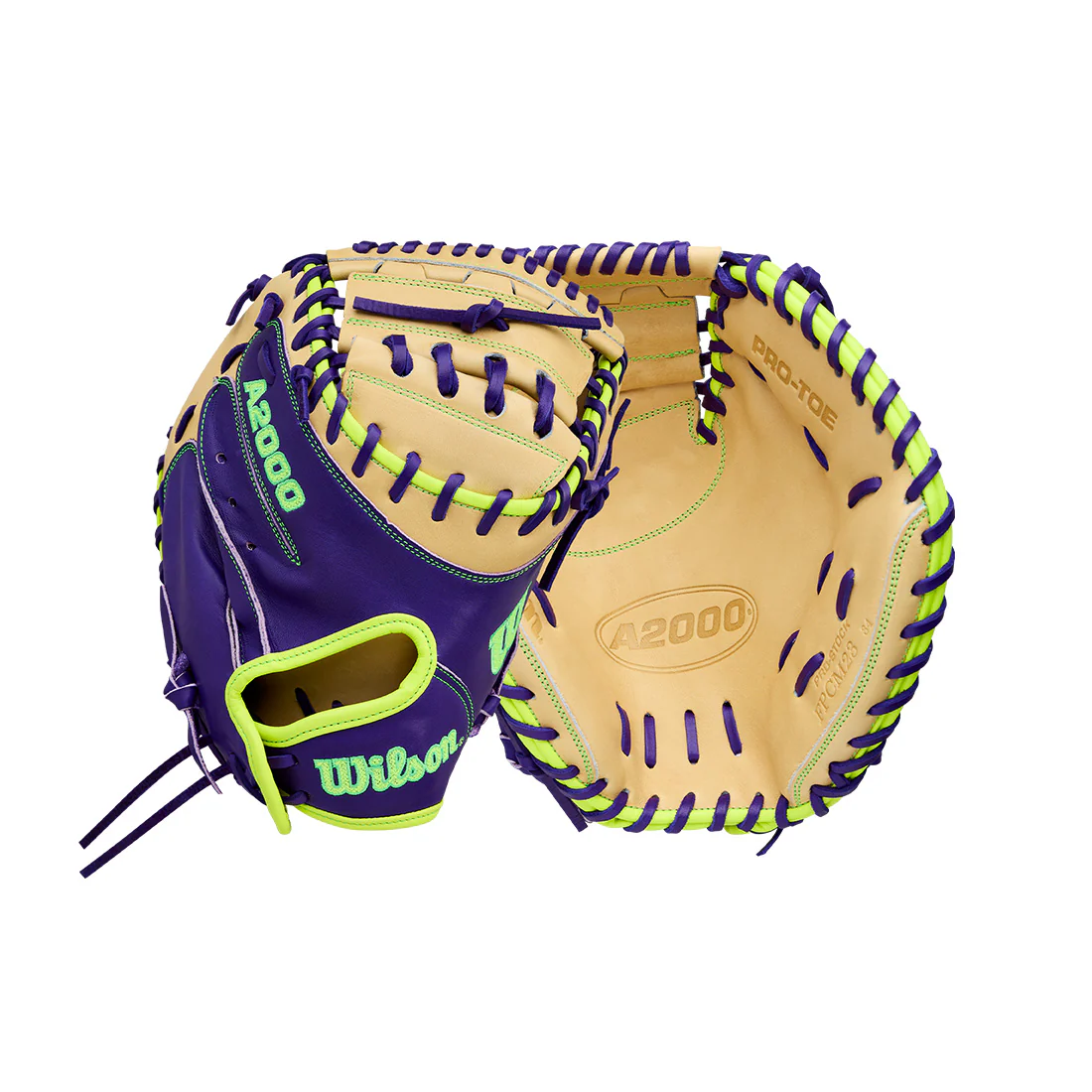 2026 Wilson A2000 FPCM23 34" Spring Collection Fastpitch Softball Catcher's Mitt: WBW10423934 - Image 5