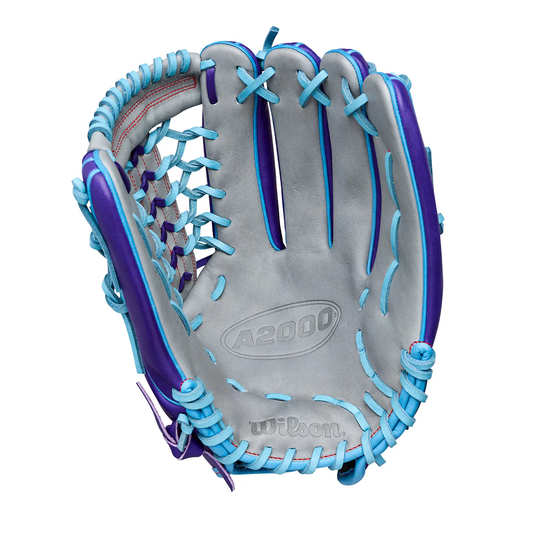 2026 Wilson A2000FP T125 12.5" Summer Collection Outfield Fastpitch Softball Glove: WBW104609125 - Image 2