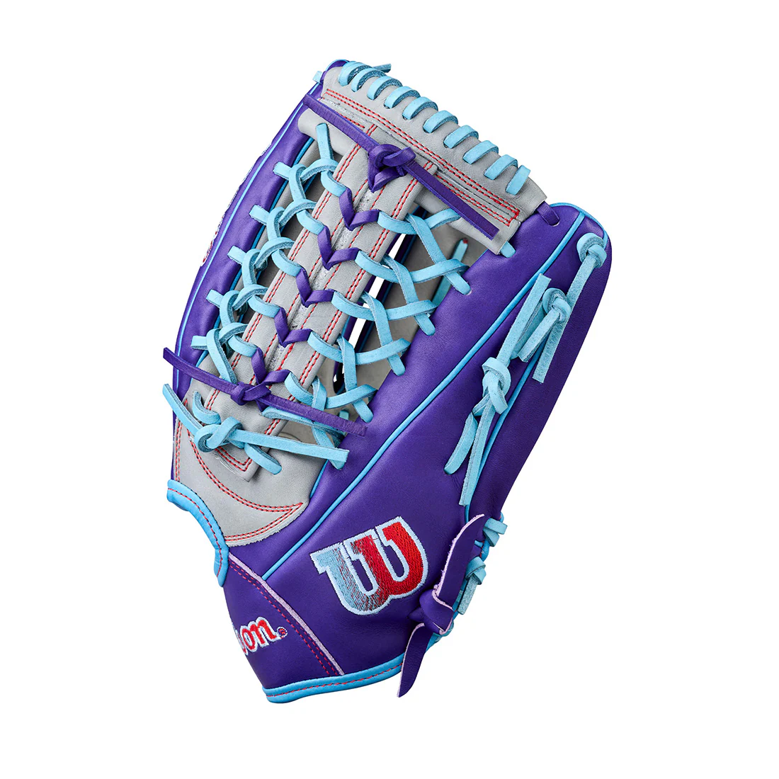 2026 Wilson A2000FP T125 12.5" Summer Collection Outfield Fastpitch Softball Glove: WBW104609125 - Image 3