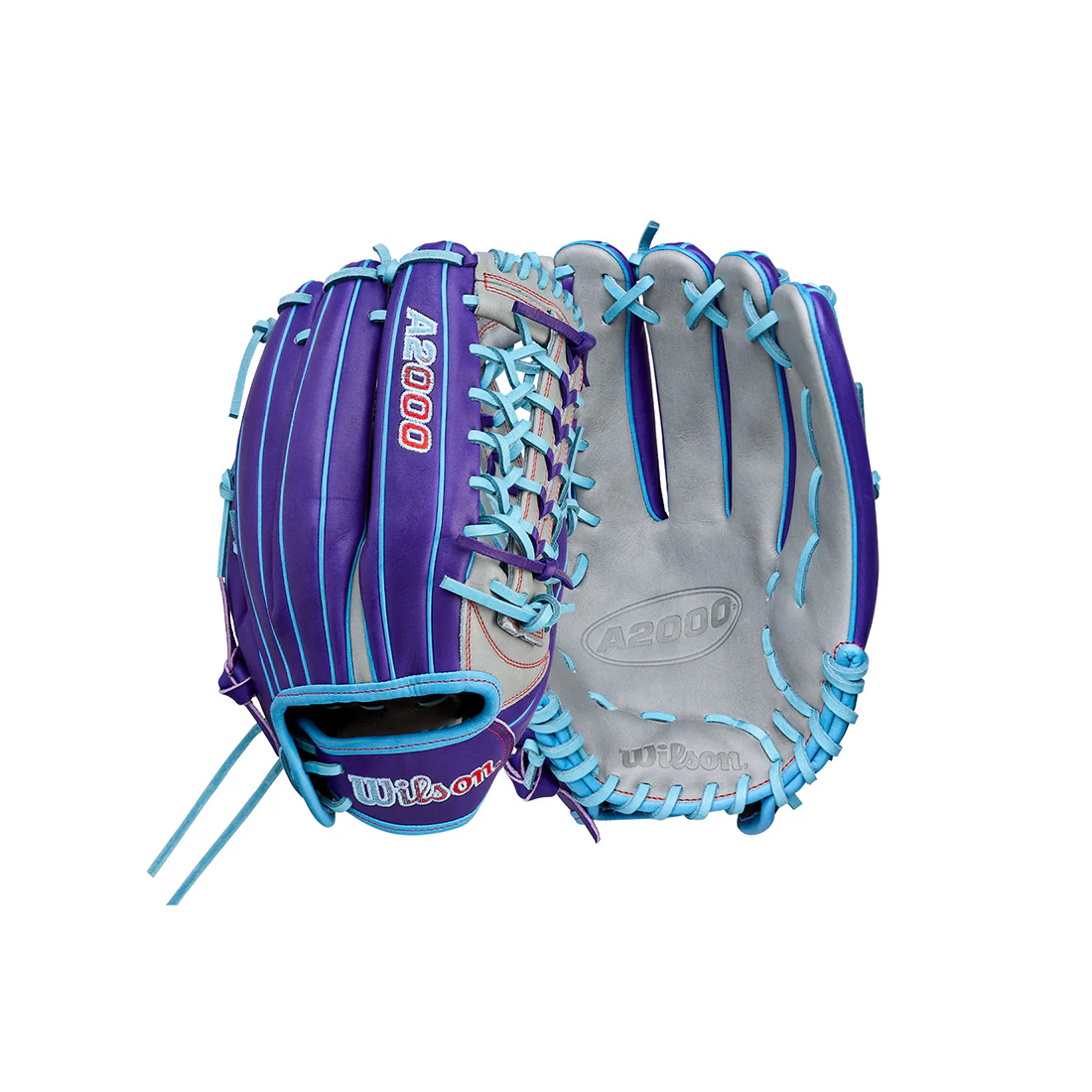 2026 Wilson A2000FP T125 12.5" Summer Collection Outfield Fastpitch Softball Glove: WBW104609125 - Image 5