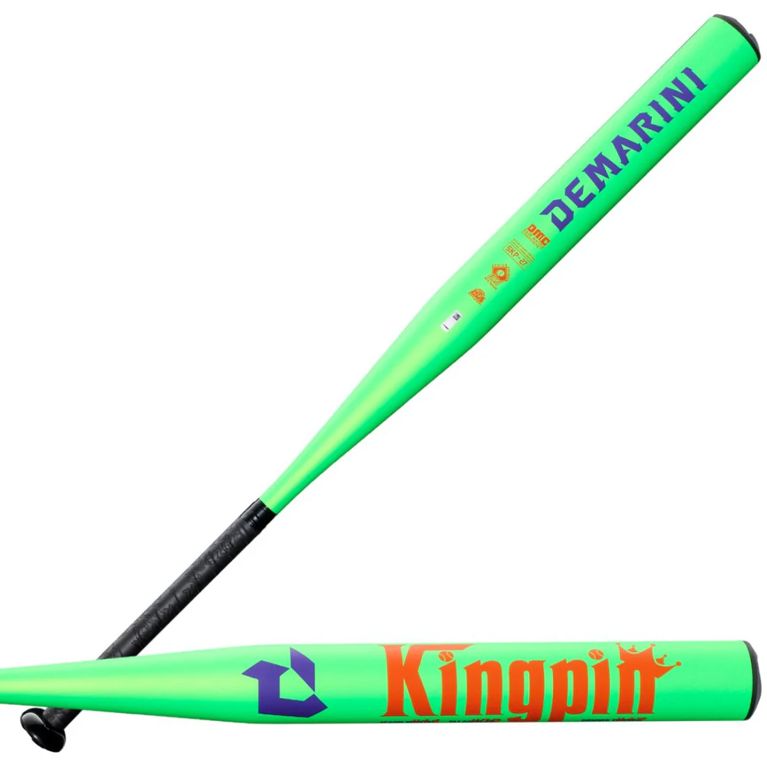 2027 DeMarini Kingpin 13.5" Midload Senior Softball Slowpitch Bat: WBD2693010 - Image 7