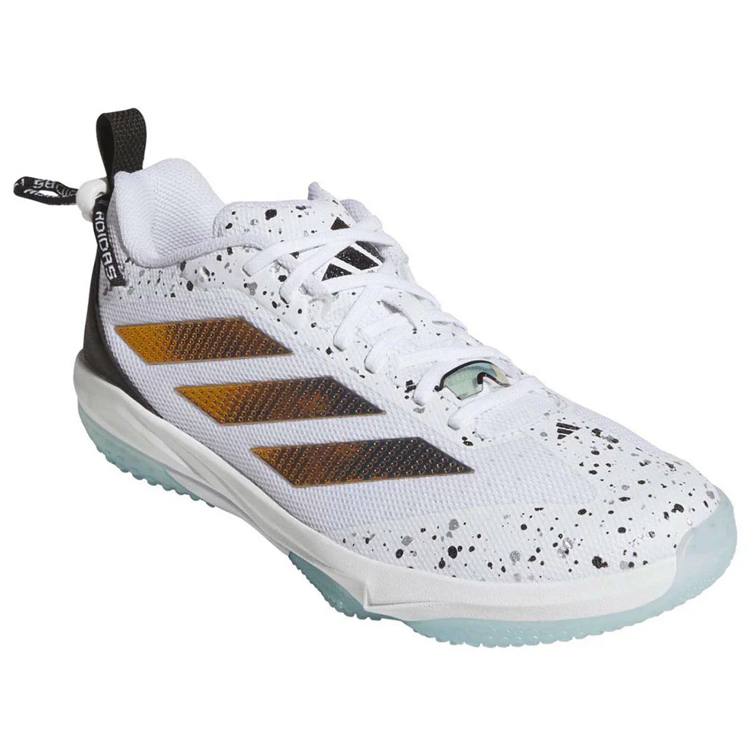 Adidas Adizero Impact 2.0 Shades Turf Baseball Shoe: White/Iridescent - Image 5
