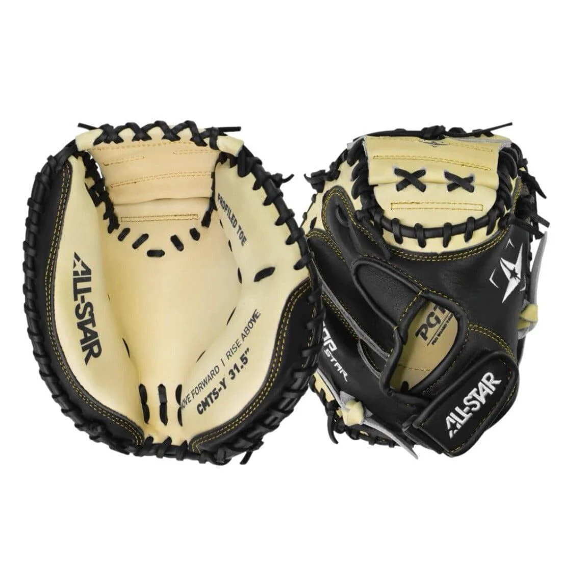 All-Star Top Star 31.5" Baseball Catcher's Mitt: CMTS-Y - Image 3