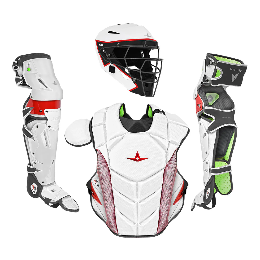 All Star MVP Pro Short Fuse Limited Edition Catcher's Kit - Image 9