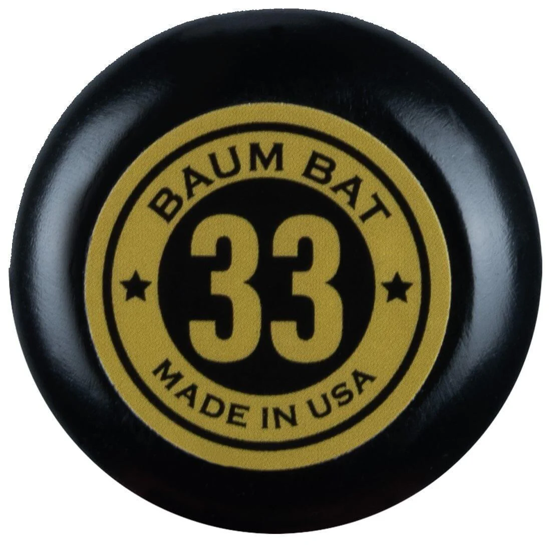 Baum Bat Gold Stock (-3) Maple Baseball Bat: BBMSGSTKPRO3-BK - Image 3