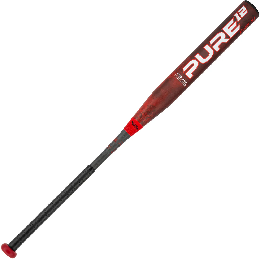 Boombah Pure Red Nuke Load 12" Endloaded Slowpitch Softball Bat: M2B0-6143 - Image 4
