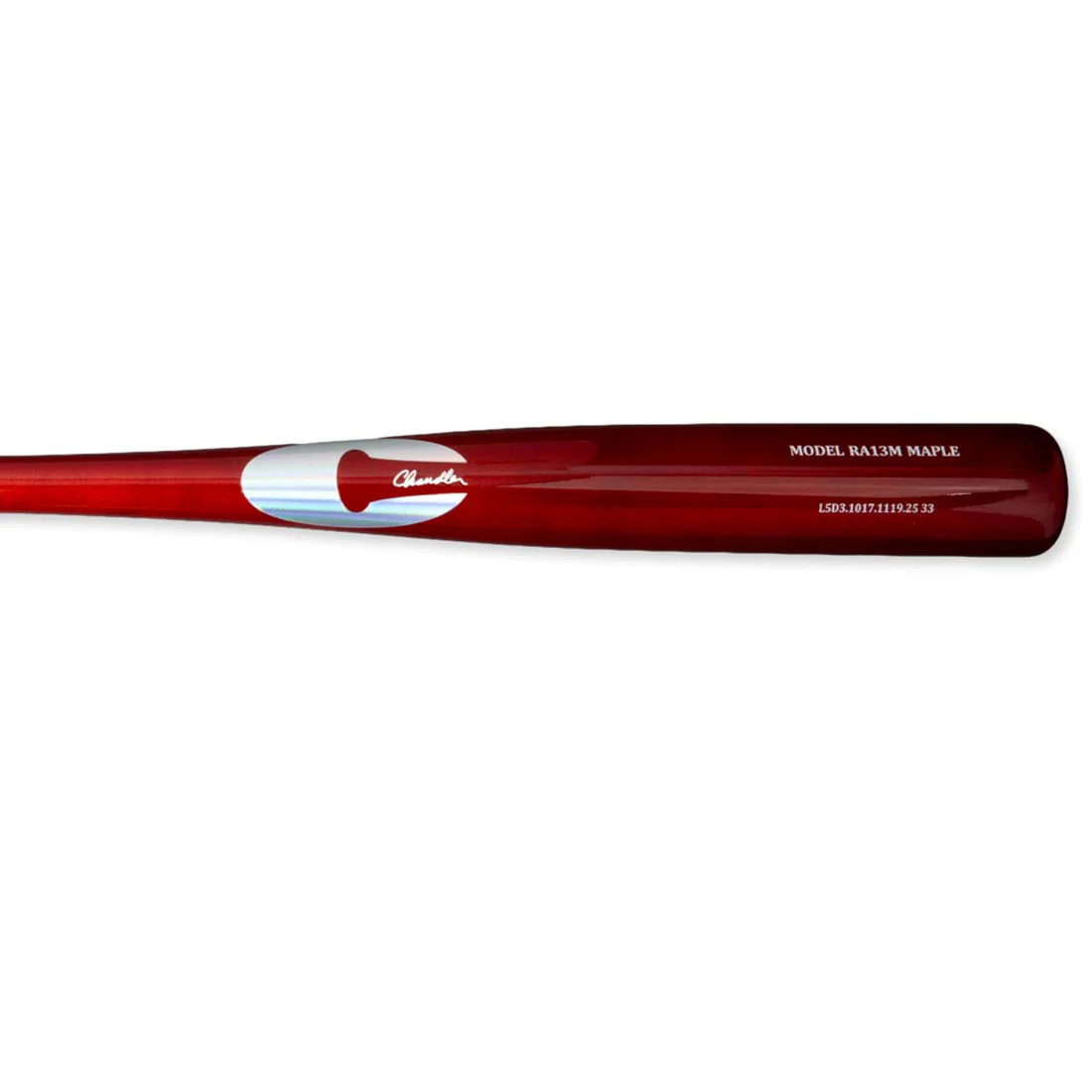 Chandler RA13M Performance Cut Balanced Maple Wood Baseball Bat - Image 4