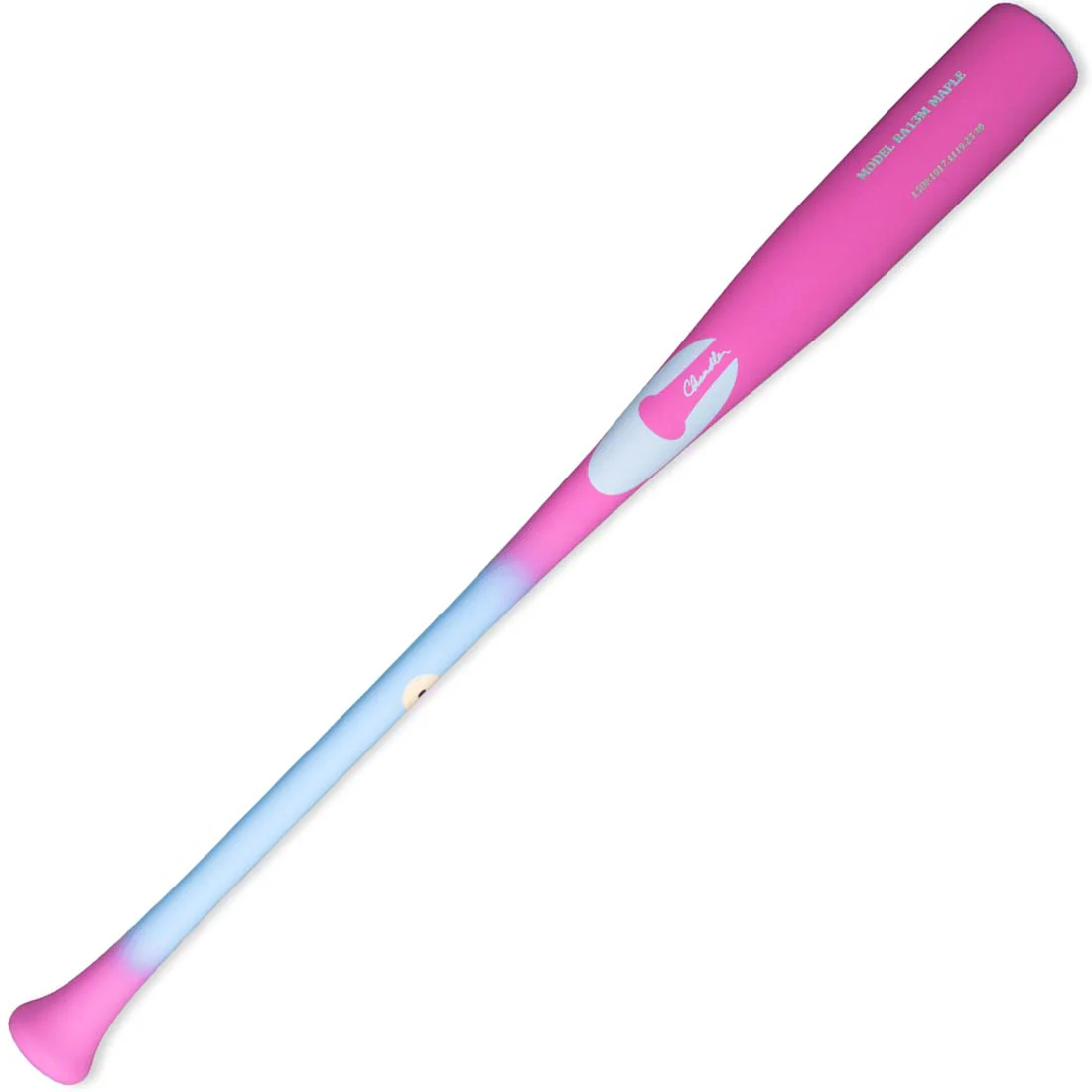 Chandler RA13M Performance Cut Youth Maple Wood Baseball Bat - Image 2