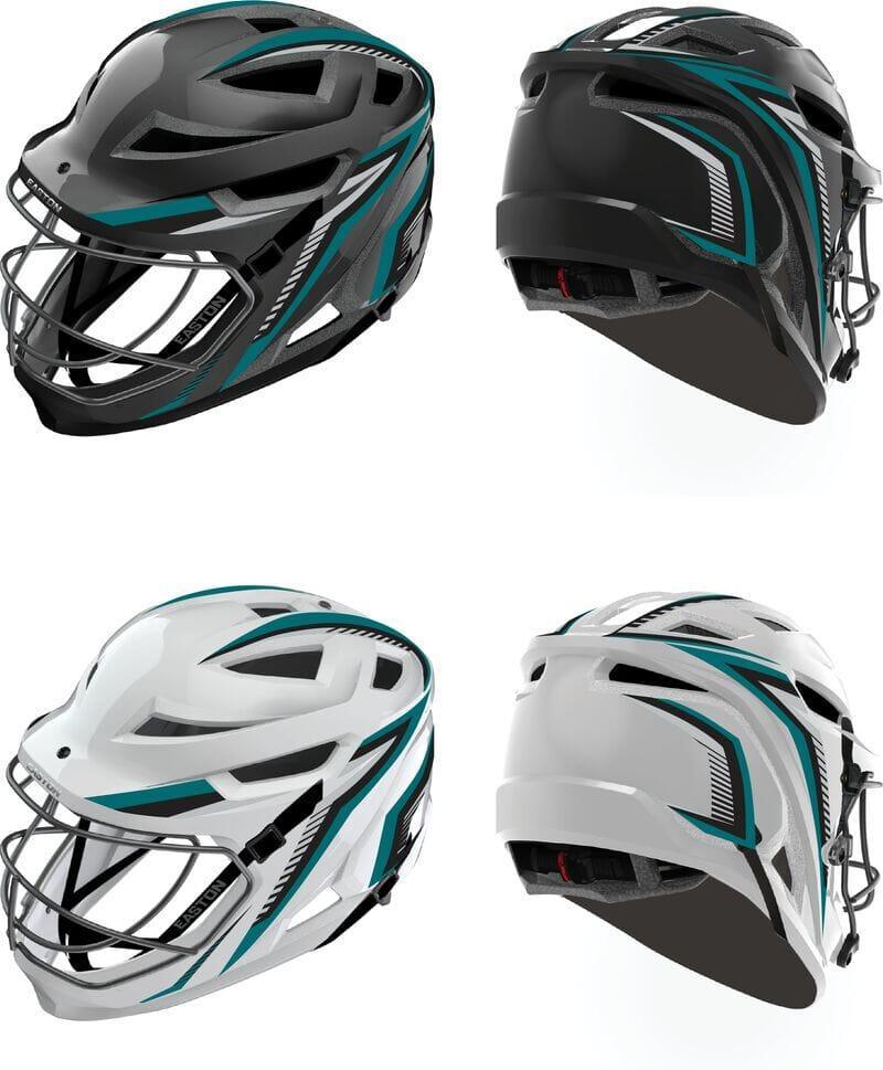 Easton Hellcat Slowpitch Helmet Decal Kit - Image 11