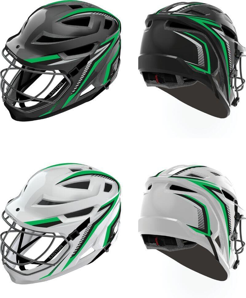 Easton Hellcat Slowpitch Helmet Decal Kit - Image 5