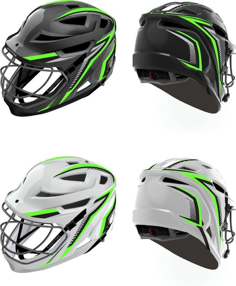 Easton Hellcat Slowpitch Helmet Decal Kit - Image 8