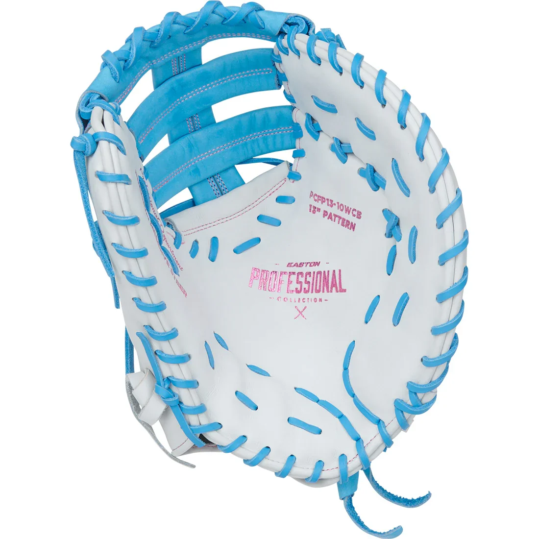 Easton Professional Collection 13” Fastpitch First base Mitt:PCFP13-10WCB - Image 2