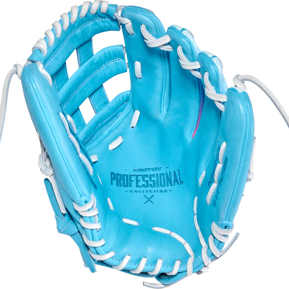 Easton Professional Collection Color Splash 3.0 12.5” Fastpitch Outfield Glove: PCFP125-6CB - Image 2