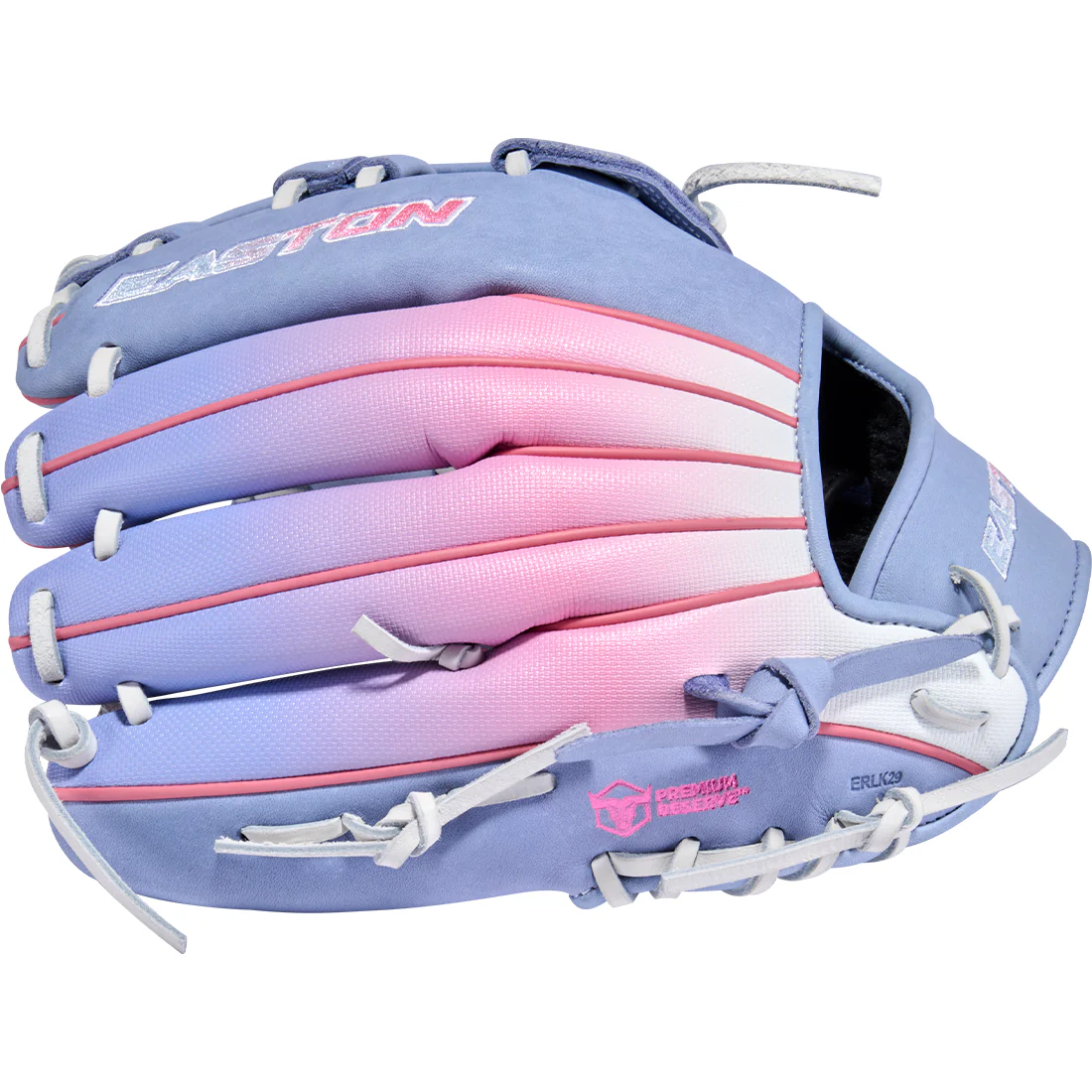 Easton Professional Collection Color Splash 3.0 12.5” Fastpitch Outfield Glove: PCFP125-6PE - Image 4