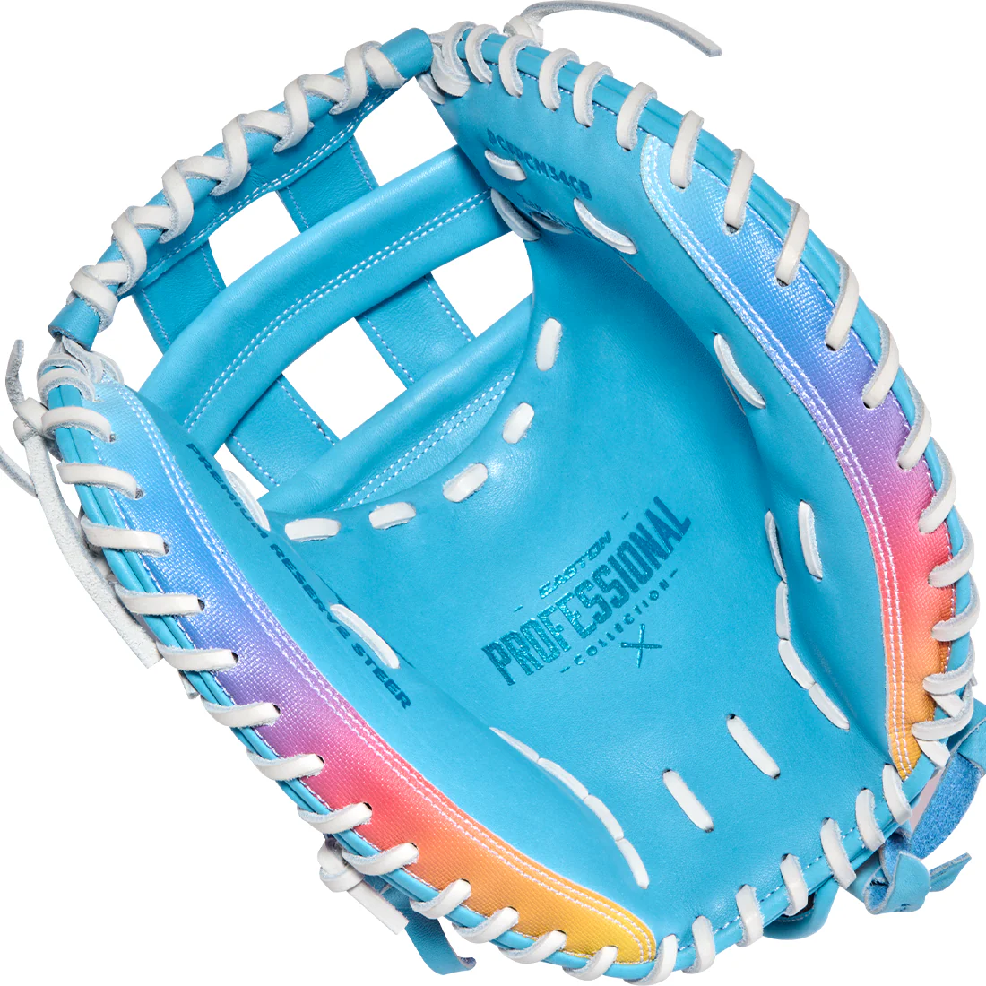 Easton Professional Collection Color Splash 3.0 34” Fastpitch Catcher’s Mitt: PCFPCM34CB - Image 2