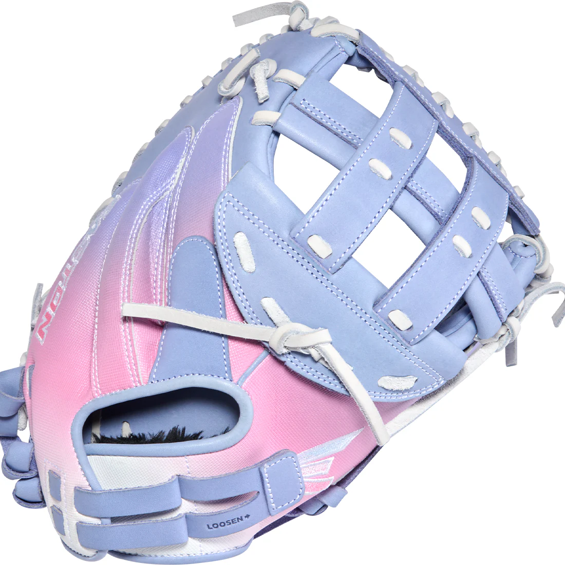 Easton Professional Collection Color Splash 3.0 34” Fastpitch Catcher’s Mitt: PCFPCM34PE