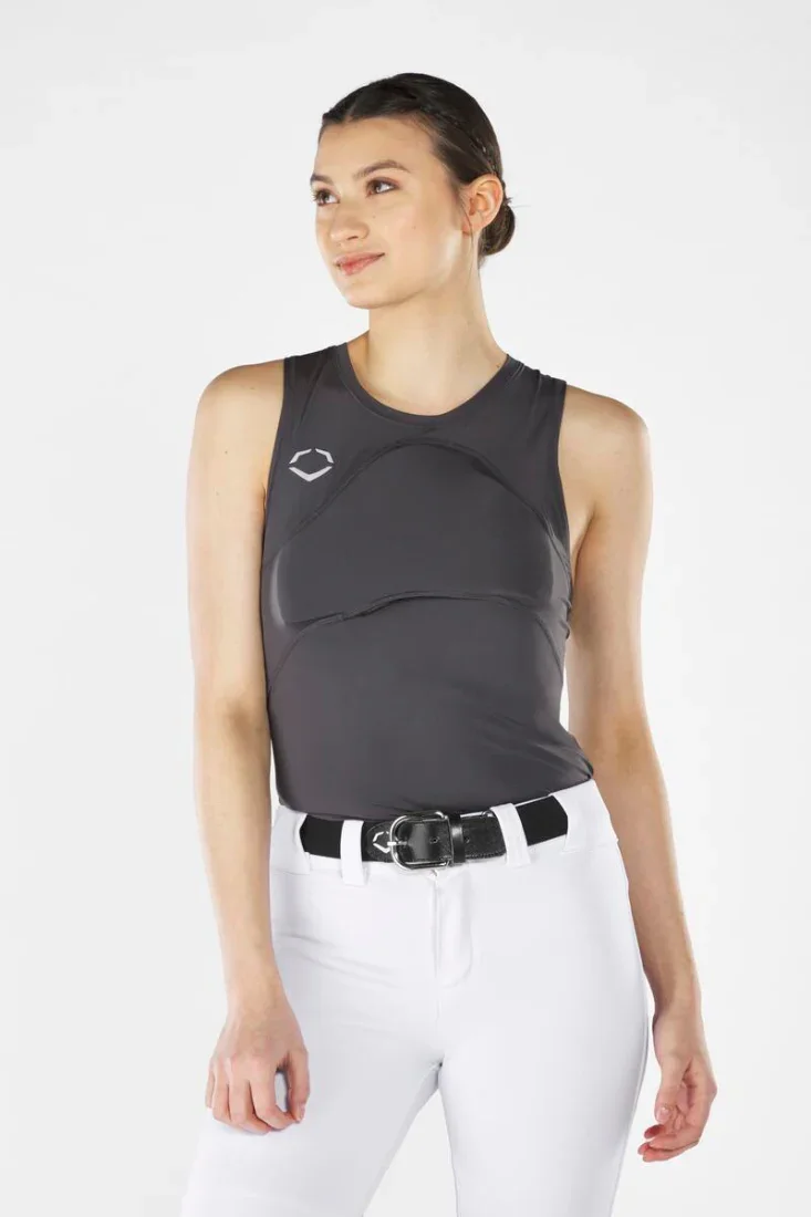 EvoShield Racerback Chest Guard Sleeveless Shirt - Image 9