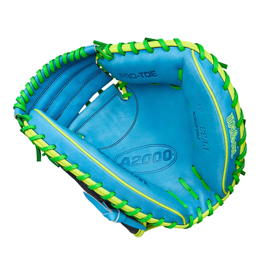 2025 Wilson A2000 PF33SS 33” Fall Collection Baseball Catcher’s Mitt: WBW10346533 - Image 2