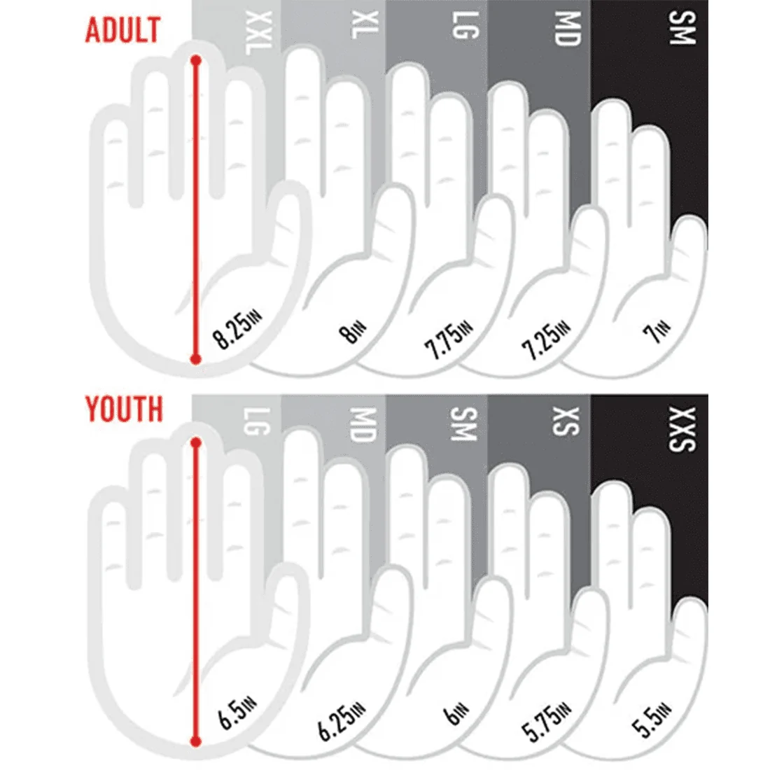 Franklin CFX Pro Jewel Event Fourth of July Batting Gloves: 21651F - Image 2