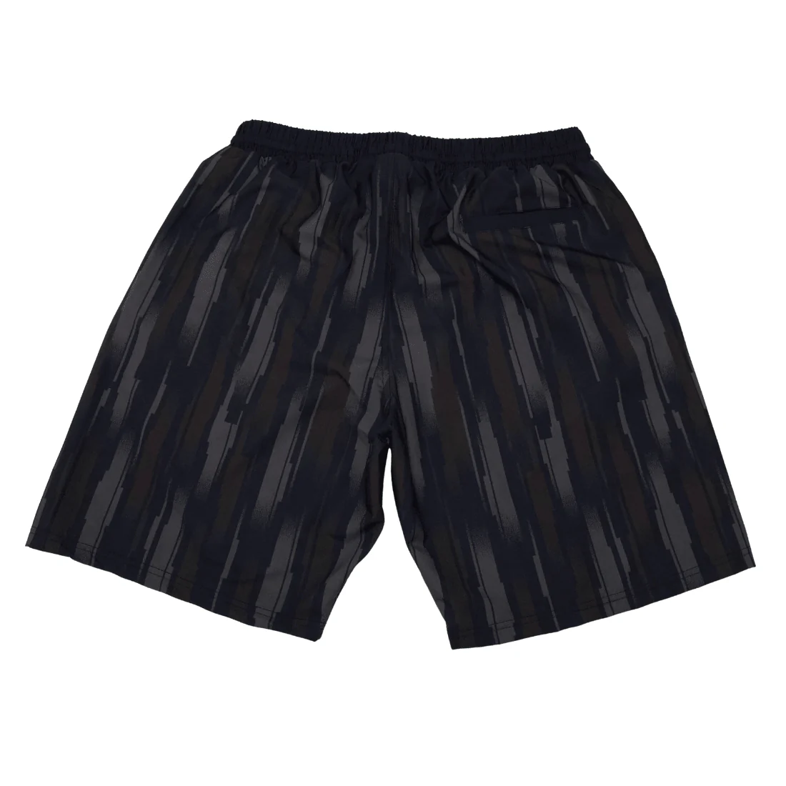 Grey and Black HB Sports Lifestyle Shorts: 8" Inseam - Image 3