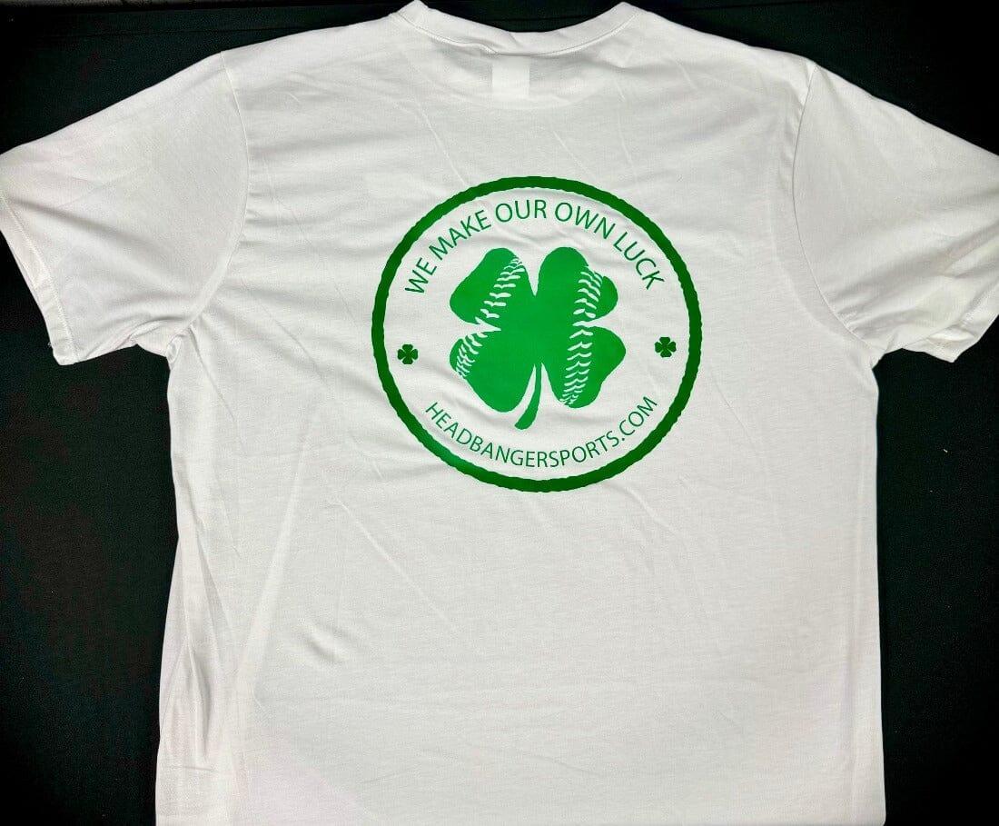 HB Sports Lifestyle Active Wear Men's Shirts: St Patricks Day (White) - Image 2